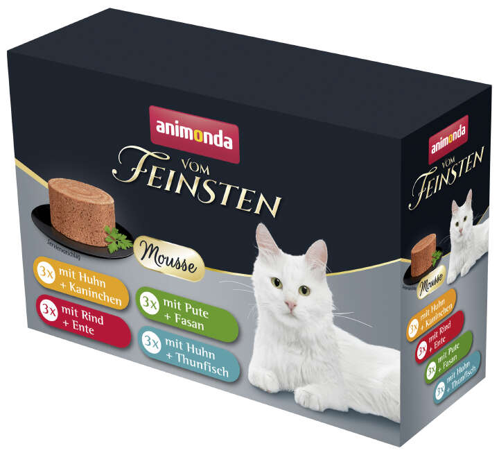 animonda Katzen-Nassfutter Vom Feinsten Adult Mousse Mix Paket
